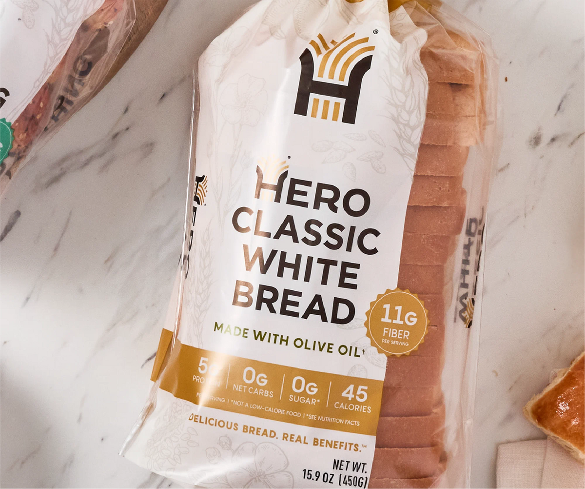 Hero Classic White Bread — Hero Bread