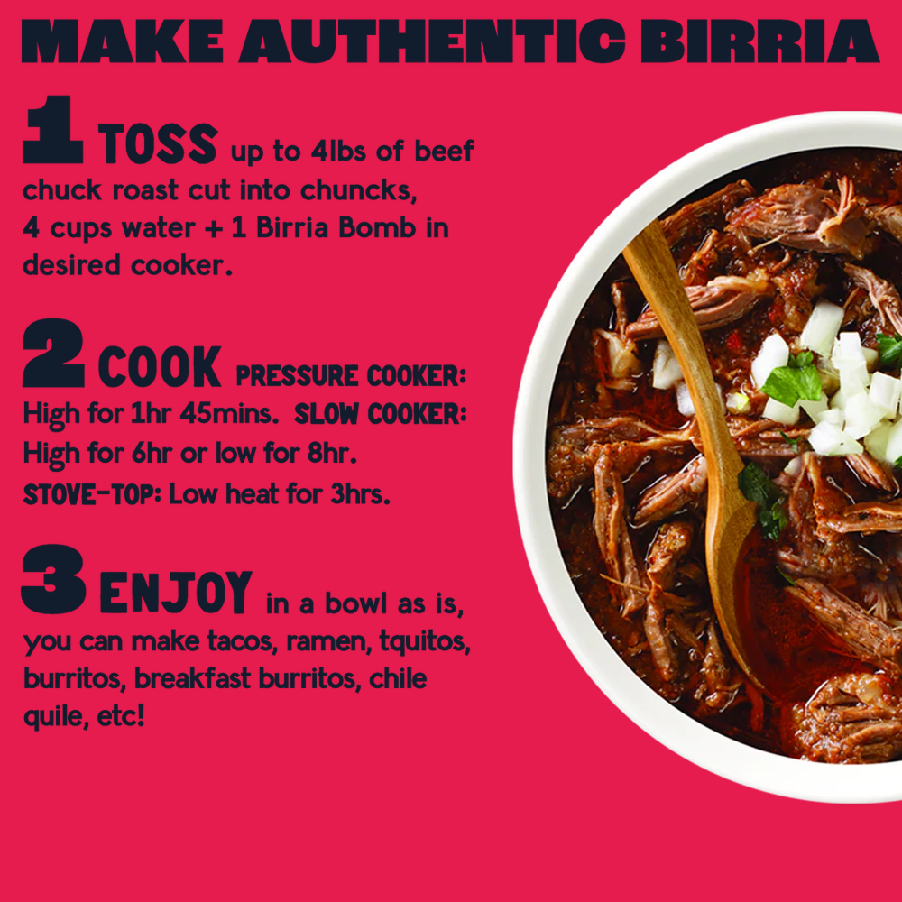 Birria Bomb Fiesta Pack