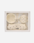 Feeding Kit Heart Ditsy — Mushie