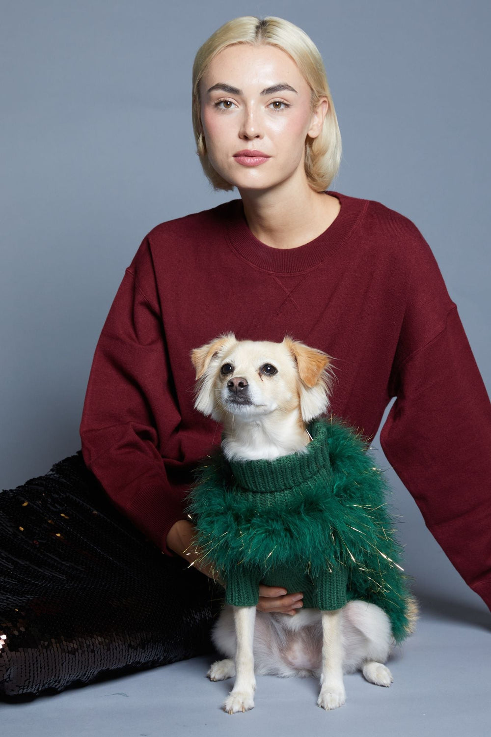 Christian Cowan Holiday Glitz Jumper — maxbone