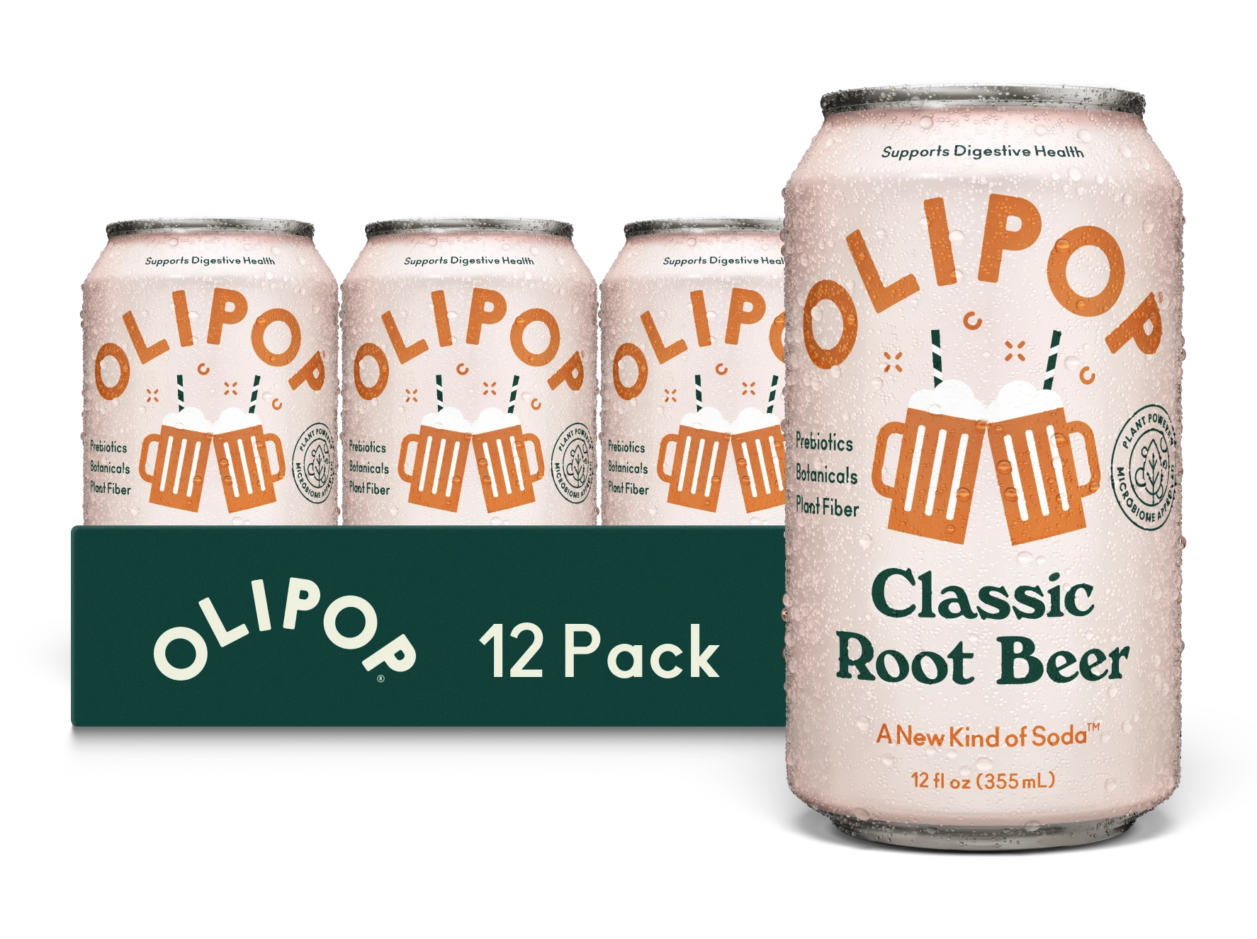 Classic Root Beer — OLIPOP