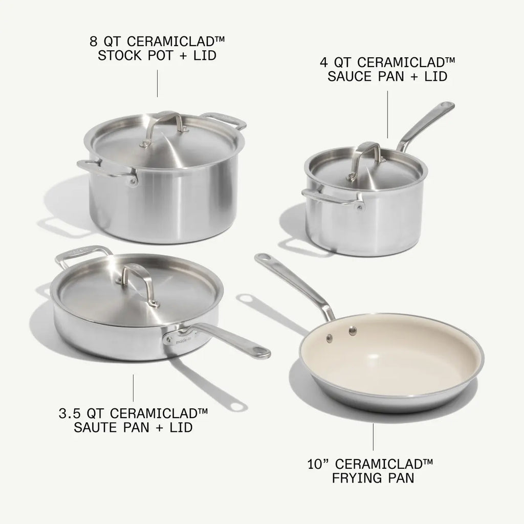 CeramiClad™ Non Stick Cookware Set