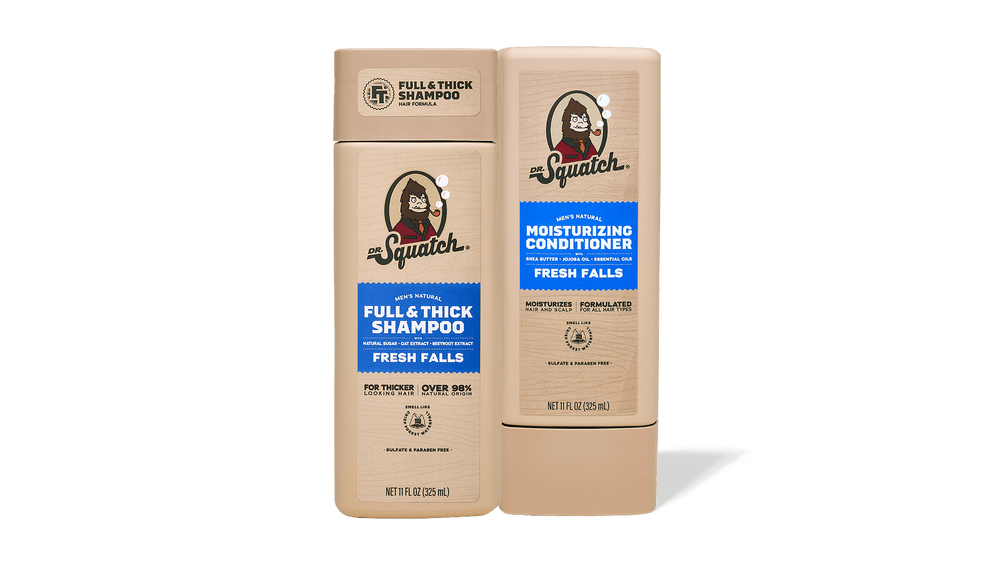 Full & Thick Hair Care Kit — Dr. Squatch