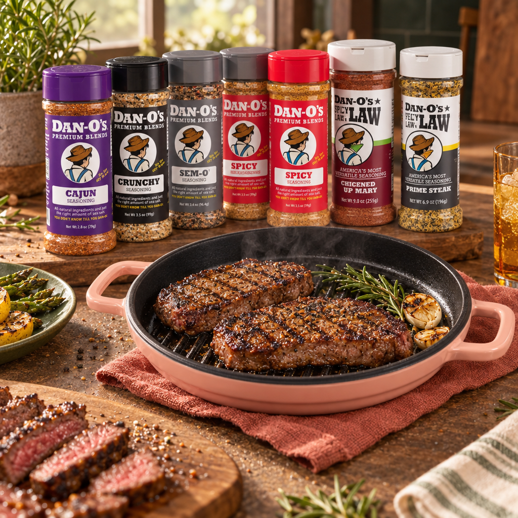 Dan-O's Seasoning × Our Place lifestyle image 1