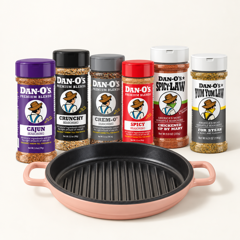 Dan-O's Seasoning × Our Place bundle hero image