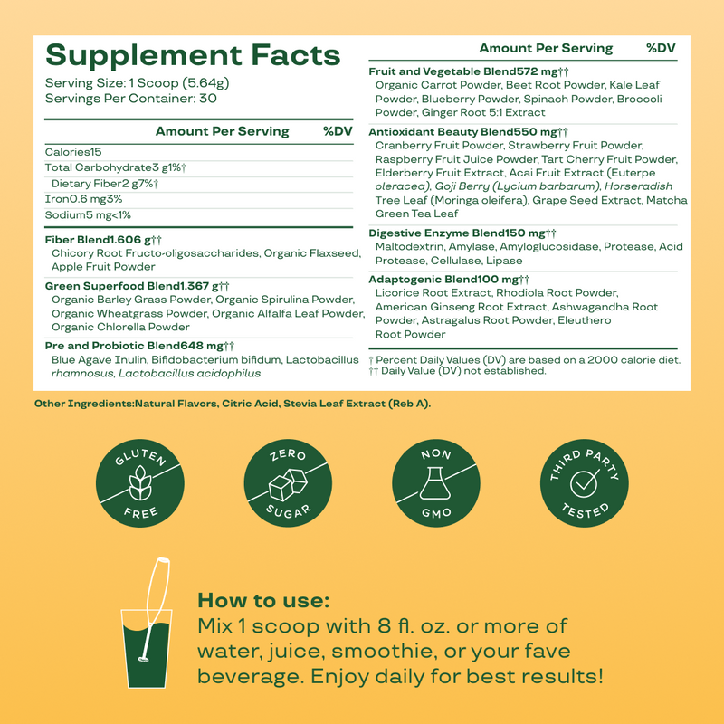 Greens & Superfoods — Bloom Nutrition