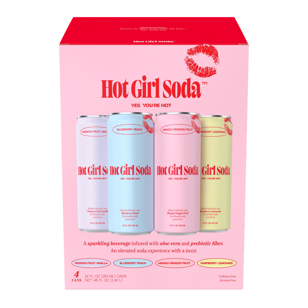 Hot Girl Soda Variety Pack — Hot Girl Soda