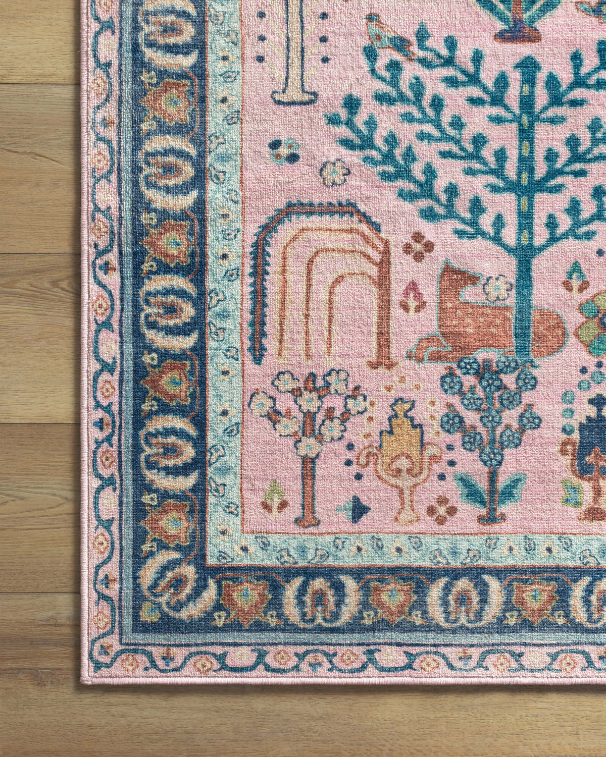 Julietta Soft Pink Rug by Anthropologie — Ruggable