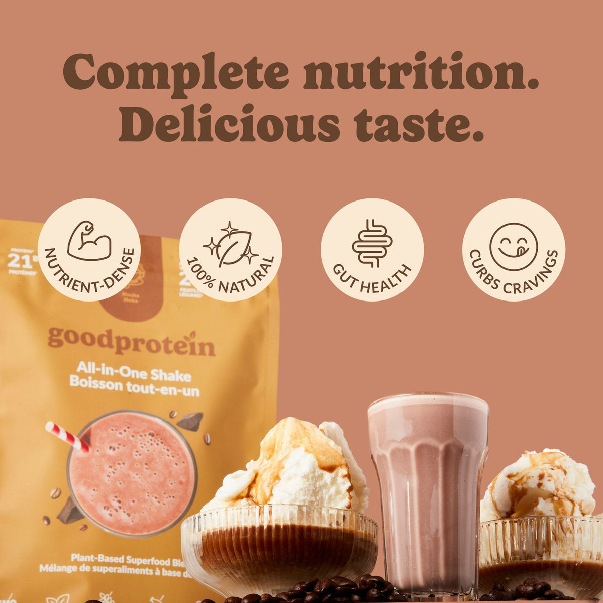 Mocha - All-in-One Shake — Good Protein