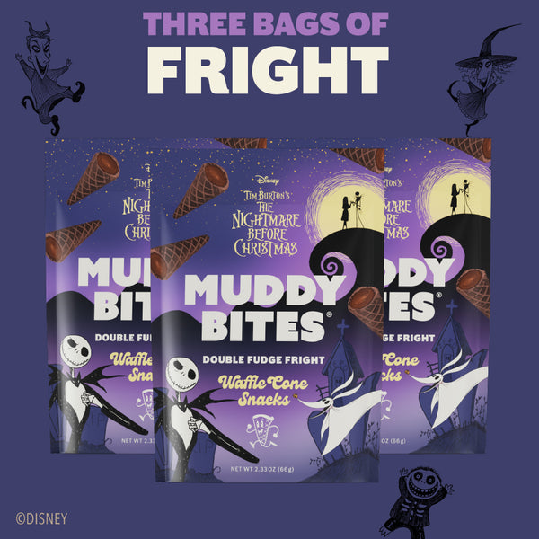 Disney Tim Burton's The Nightmare Before Christmas Double Fudge Fright — Muddy Bites