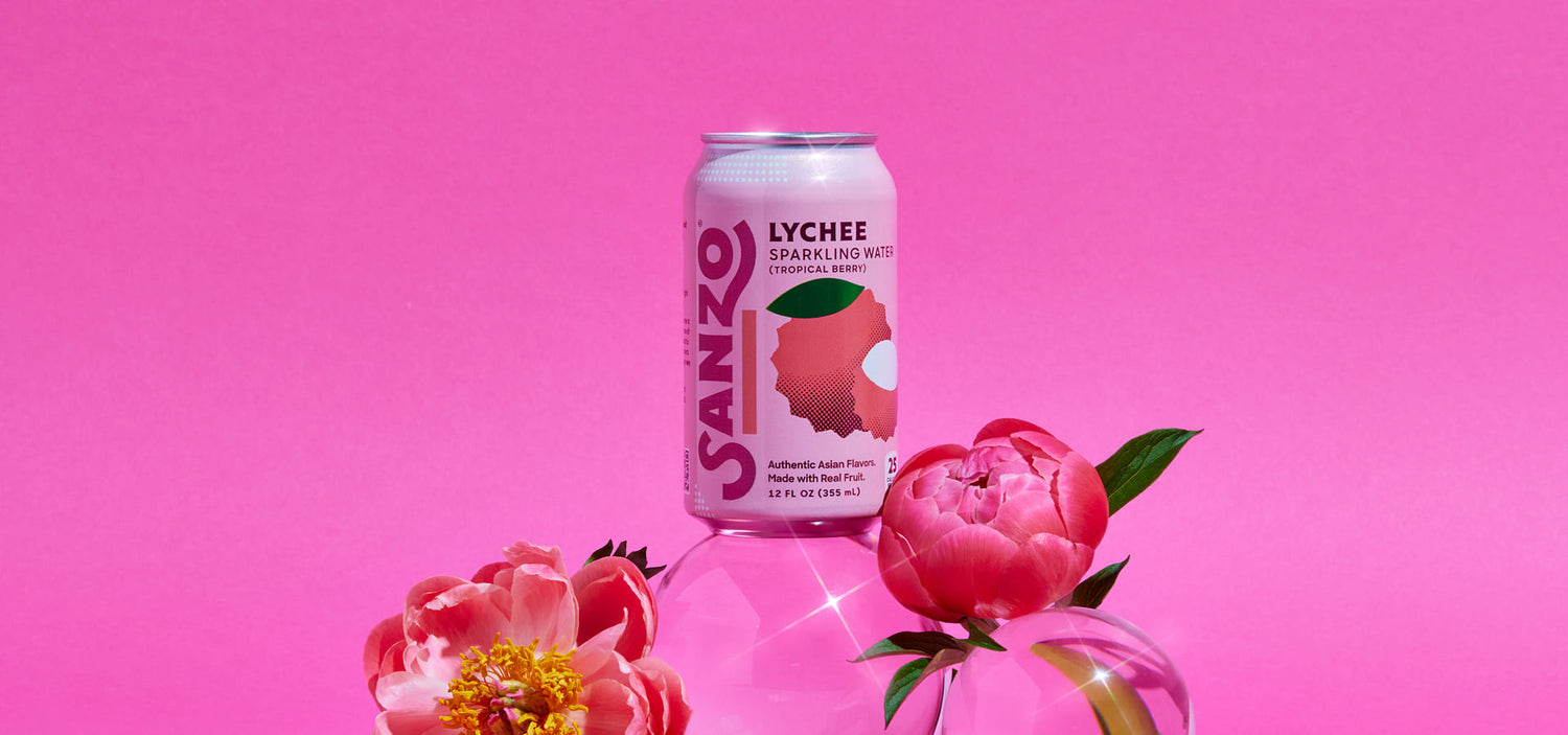 Lychee Sparkling Water — Sanzo