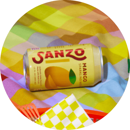 Alphonso Mango Sparkling Water — Sanzo