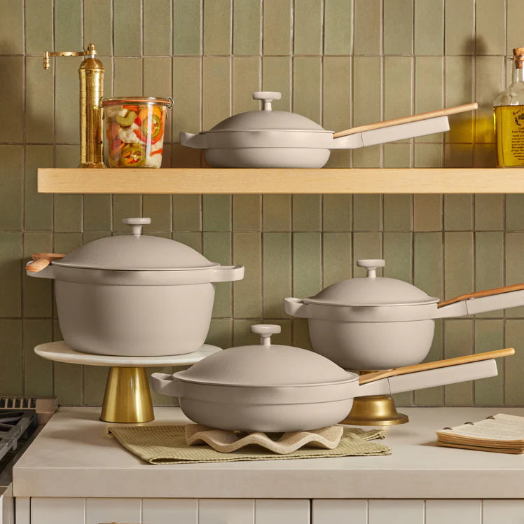 Ceramic Nonstick 13-Piece Cookware Set — Our Place