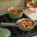 Ceramic Nonstick 13-Piece Cookware Set — Our Place