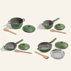 Ceramic Nonstick 13-Piece Cookware Set — Our Place