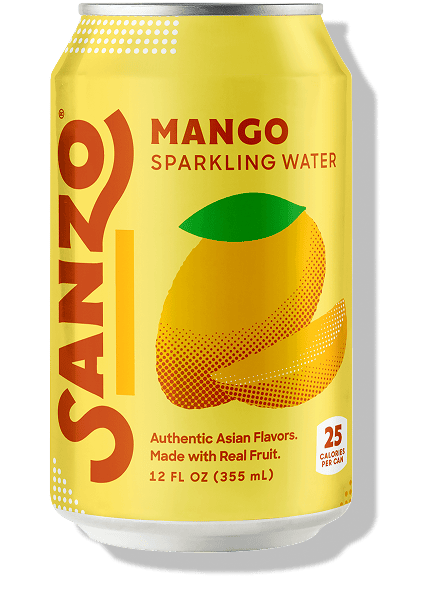 Alphonso Mango Sparkling Water — Sanzo