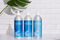 Plaine Products Body Wash in refillable aluminum bottle
