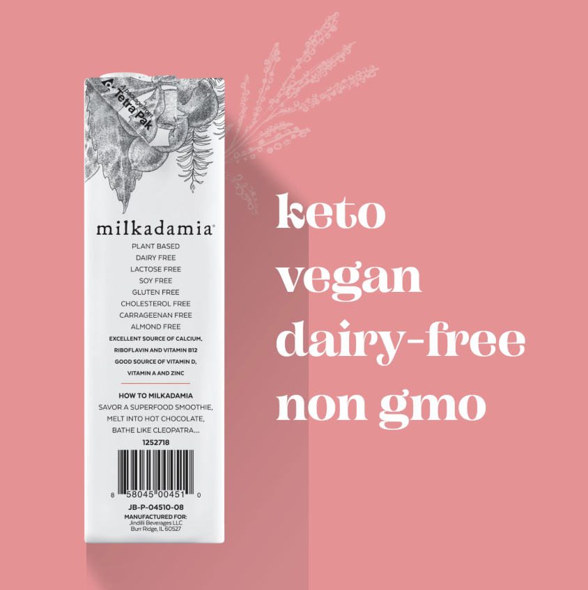 Milkadamia Plant Milk - Pack of 6 (32 oz)
